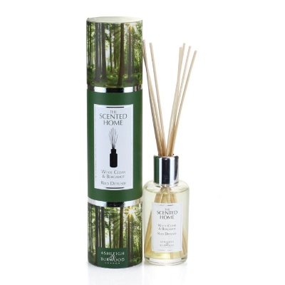 THE SCENTED HOME REED DIFFUSER WHITE CEDAR AND BERGAMOT 150ML