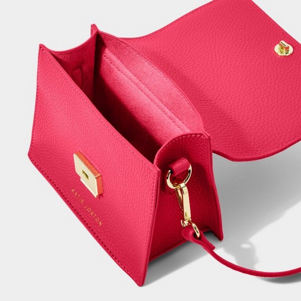 KATIE LOXTON Mini Orla Crossbody Fuchia