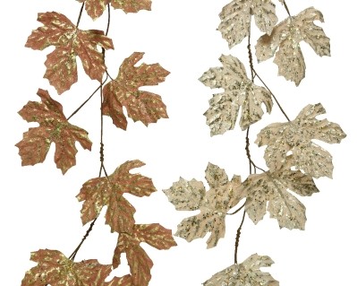 MAPLE LEAF GARLAND 2 COLOURS 1.3M