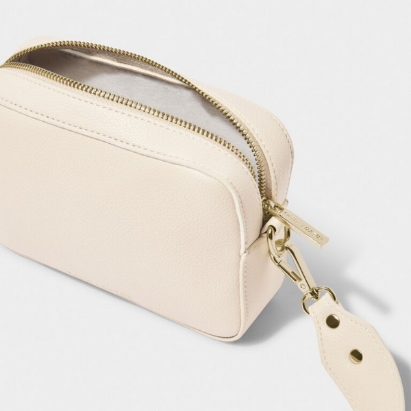 KATIE LOXTON Zana Mini Crossbody eggshell