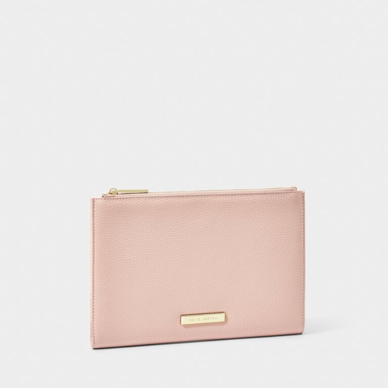 KATIE LOXTON TRAVEL DOCUMENT HOLDER PALE PINK