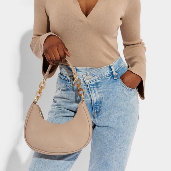 KATIE LOXTON Sasha Small Shoulder Bag Soft Tan