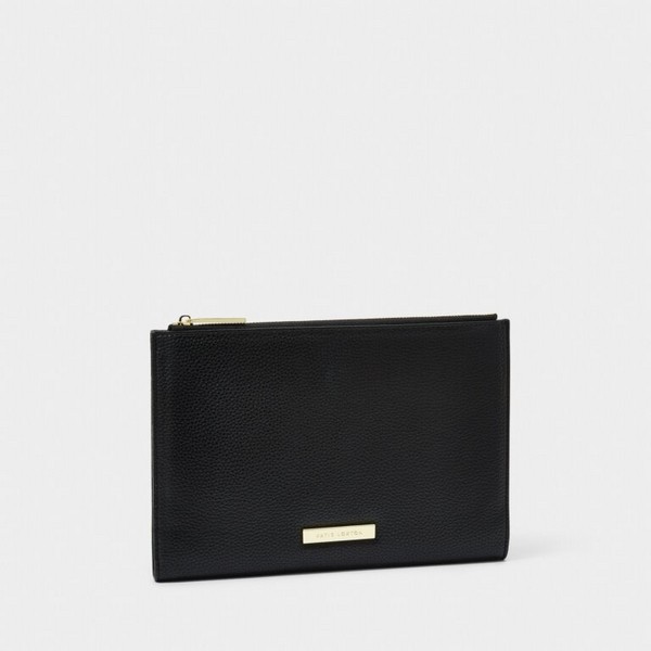 KATIE LOXTON TRAVEL DOCUMENT HOLDER BLACK