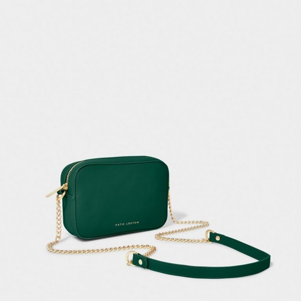 KATIE LOXTON MILLIE MINI CROSSBODY BAG EMERALD GREEN