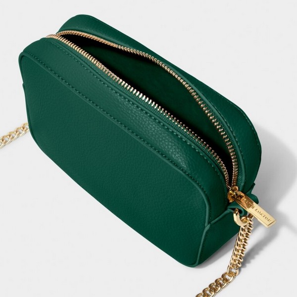 KATIE LOXTON MILLIE MINI CROSSBODY BAG EMERALD GREEN