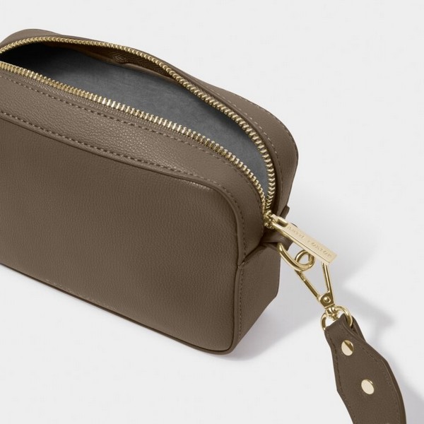 KATIE LOXTON Zana Mini Crossbody mink