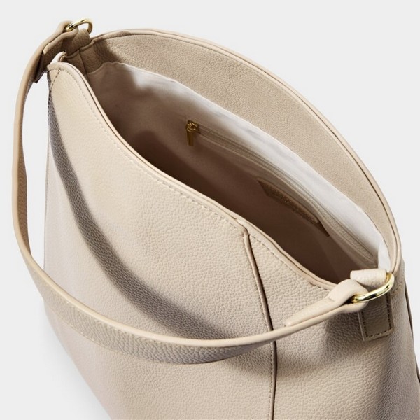 KATIE LOXTON HEIDI SHOULDER BAG LIGHT TAUPE