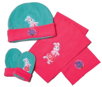 LILY BOBTAIL HAT GLOVE AND SCARF SET