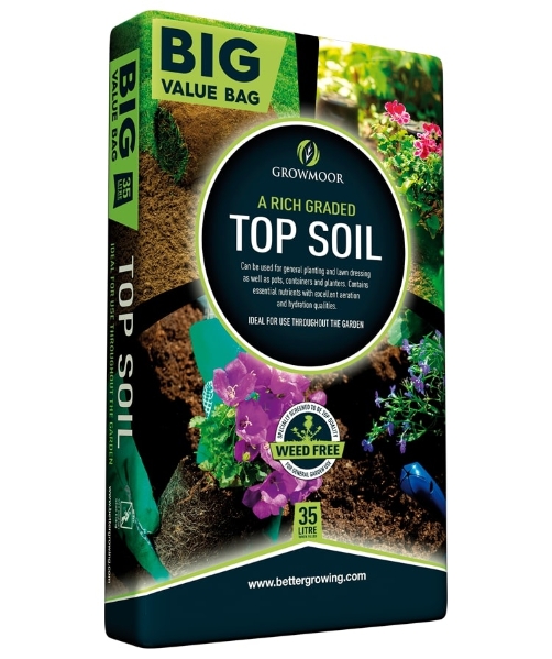 GROWMOOR TOP SOIL 35L