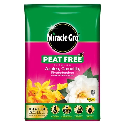 MIRACLE GRO PEAT FREE ERICACEOUS COMPOST 40L