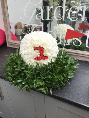 Bespoke Funeral Tribute (Golf Ball)