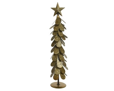 BRONZE IRON TREE 55CM