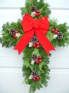 Christmas Festive Cross