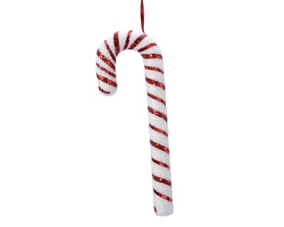 FOAM CANDY CANE TREE DECORATION 52CM