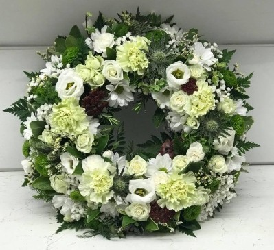 Funeral Wreath ~ Neutral