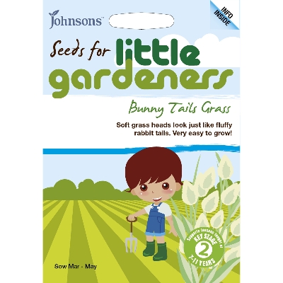 JOHNSONS LITTLE GARDENERS SEEDS BUNNY TAILS GRASS