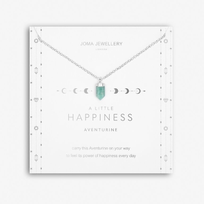 JOMA A LITTLE HAPPINESS AVENTURINE NECKLACE