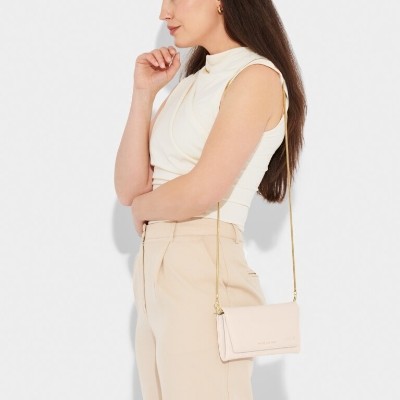Katie Loxton Neva Purse Crossbody Bag Eggshell