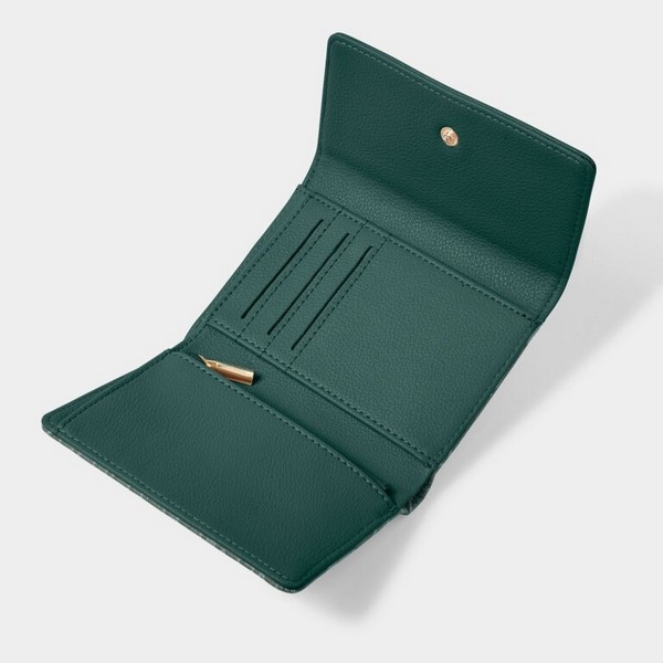 Katie Loxton Signature Purse Emerald Green