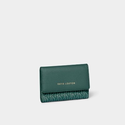 Katie Loxton Signature Purse Emerald Green