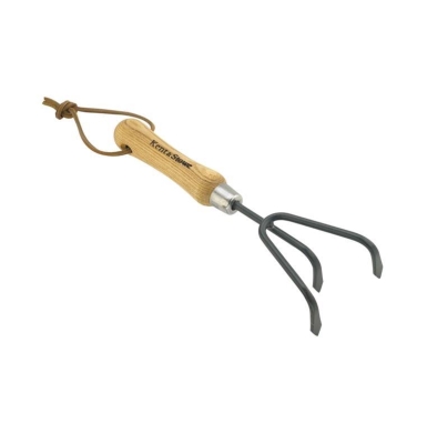 KENT & STOWE CARBON STEEL HAND 3 PRONG CULTIVATOR
