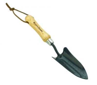 KENT & STOWE CARBON STEEL HAND TRANSPLANTING TROWEL