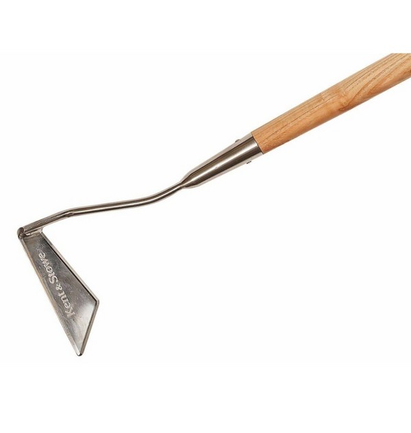 KENT & STOWE STAINLESS STEEL 3 EDGE HOE