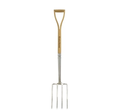 KENT & STOWE STAINLESS STEEL DIGGING FORK