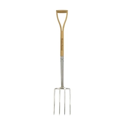 KENT & STOWE STAINLESS STEEL DIGGING FORK