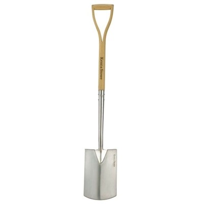 KENT & STOWE STAINLESS STEEL DIGGING SPADE