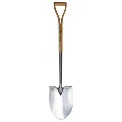 KENT & STOWE STAINLESS STEEL POINTED SPADE