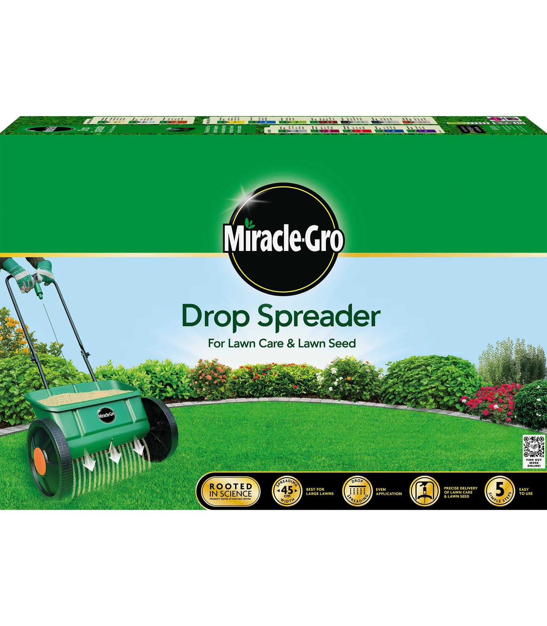 MIRACLE GRO DROP SPREADER