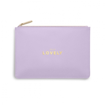 KATIE LOXTON PERFECT POUCH HELLO LOVELY LILAC