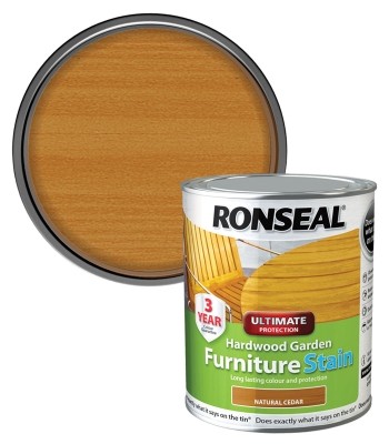 RONSEAL HARDWOOD FURNITURE STAIN 750ML NATURAL CEDAR