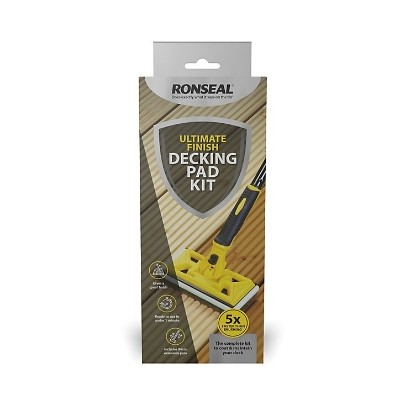 RONSEAL ULTIMATE FINISH DECKING PAD KIT