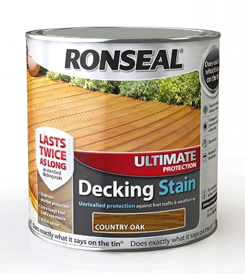 RONSEAL ULTRA DECK STAIN COUNTRY OAK 2.5L