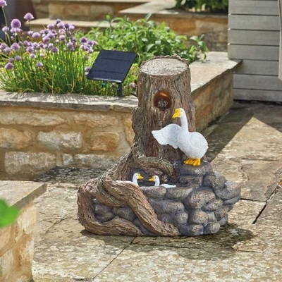 SMART SOLAR FEATHER FALLS HYBRID POWER WATER FEATURE