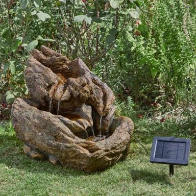 SMART SOLAR WYCHWOOD FALLS HYBRID POWER WATER FEATURE