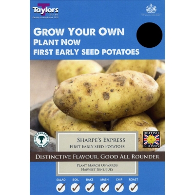 TAYLORS SHARPE’S EXPRESS X10 FIRST EARLY SEED POTATOES