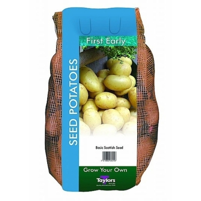 TAYLORS 2KG RED DUKE OF YORK FIRST EARLY SEED POTATOES