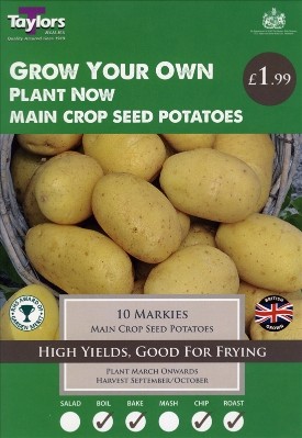 TAYLORS MARKIES X10 MAIN CROP SEED POTATOES