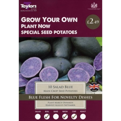 TAYLORS SALAD BLUE x10 SPECIAL SEED POTATOES