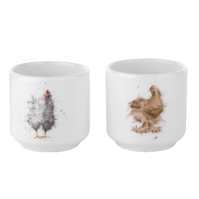 Wrendale Royal Worcester Pair of Egg Cups