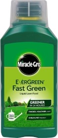 MIRACLE GRO EVER GREEN FAST GREEN