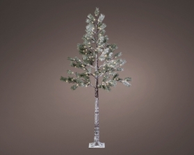 LED SNOWY PINE TREE 6FT