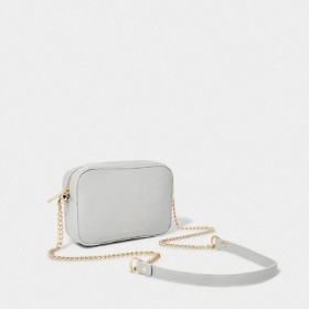 KATIE LOXTON MILLIE MINI CROSSBODY BAG COOL GREY