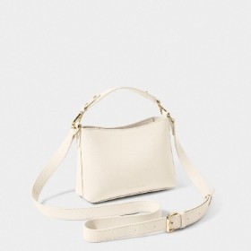 KATIE LOXTON Evie Crossbody Bag eggshell