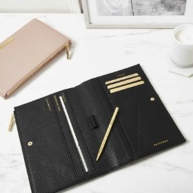 KATIE LOXTON TRAVEL DOCUMENT HOLDER BLACK