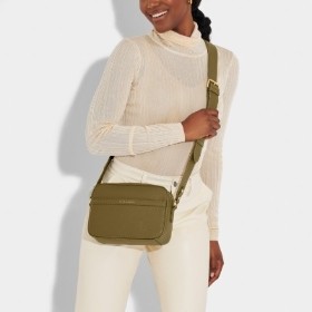 KATIE LOXTON Cleo Crossbody Bag warn khaki