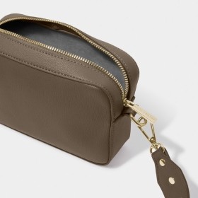 KATIE LOXTON Zana Mini Crossbody mink